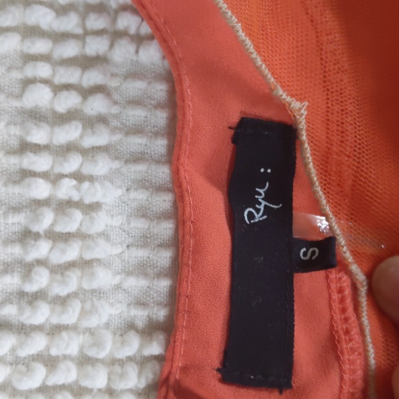 Ryu Coral lined sleeveless dress with mesh panels - Picture 3 of 16